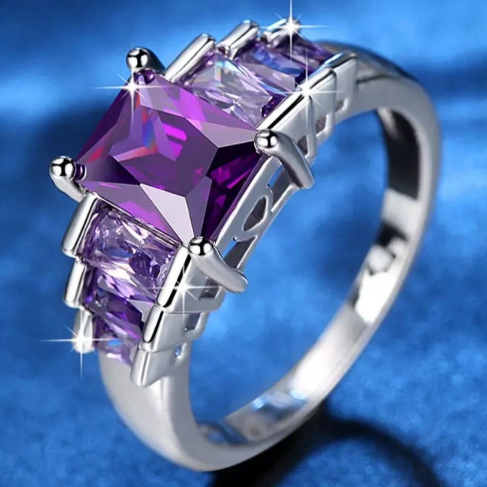 🎀925 Beautiful Amethyst Ring